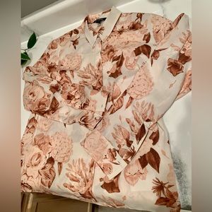 Express Button-up Blouse - Like New!